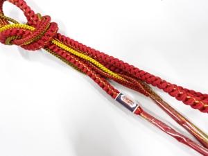 未使用品　正絹　手組帯締め